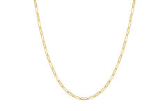  TRAILBLAZER - Link necklaces - Silver / 14kt GP - 43cm